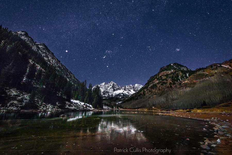 November at the Maroon Bells by Patrick Cullis